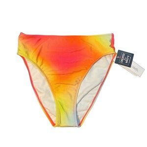 Salt + Cove Juniors High Waisted Tiedye Bikini Bottoms NWT Size S